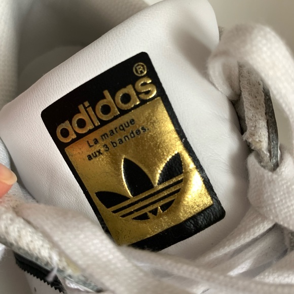 ❤️VINTAGE Adidas Superstar Shoes Size 9❤️ - Picture 9 of 13